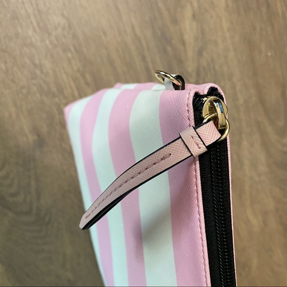 🟣 VICTORIA’S SECRET Paradise Stripe Bag NEW - Picture 8 of 11
